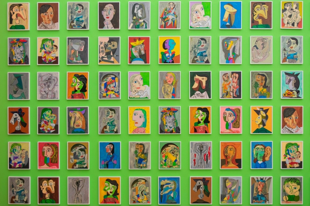 During the early years of the COVID-19 pandemic, Keiichi Tanaami made more than 400 “copies” of Picasso paintings. During the early years of the COVID-19 pandemic, Keiichi Tanaami made more than 400 “copies” of Picasso paintings.