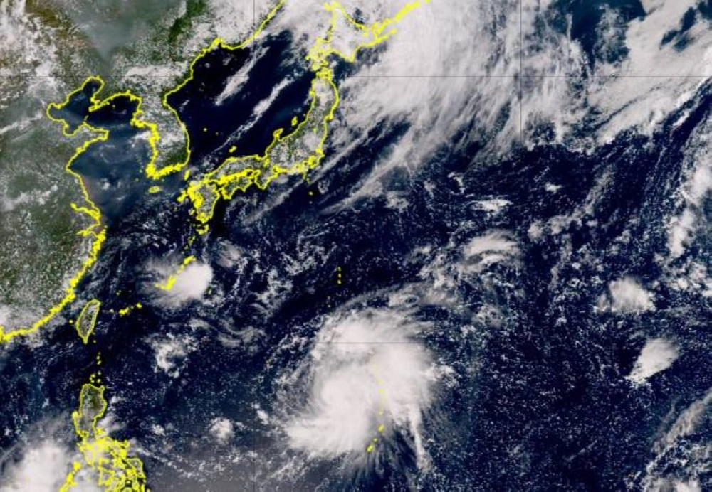 Severe Tropical Storm Shanshan is seen in a satellite image from Friday afternoon  Severe Tropical Storm Shanshan is seen in a satellite image from Friday afternoon