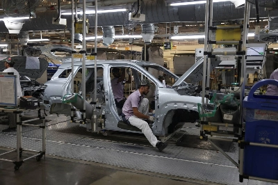 Cars are assembled at a Maruti Suzuki manufacturing plant in Manesar, India, in September 2023. Suzuki is one of the success stories for Japanese manufacturers trying to establish joint ventures in India, having become a household name in the country. Cars are assembled at a Maruti Suzuki manufacturing plant in Manesar, India, in September 2023. Suzuki is one of the success stories for Japanese manufacturers trying to establish joint ventures in India, having become a household name in the country.