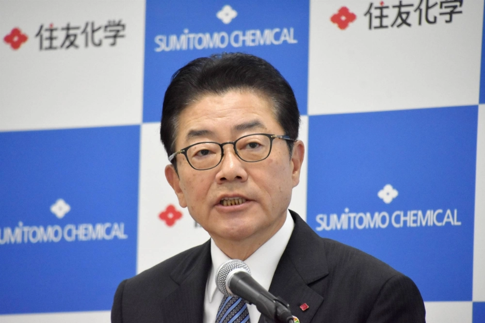 Sumitomo Chemical President Keiichi Iwata Sumitomo Chemical President Keiichi Iwata