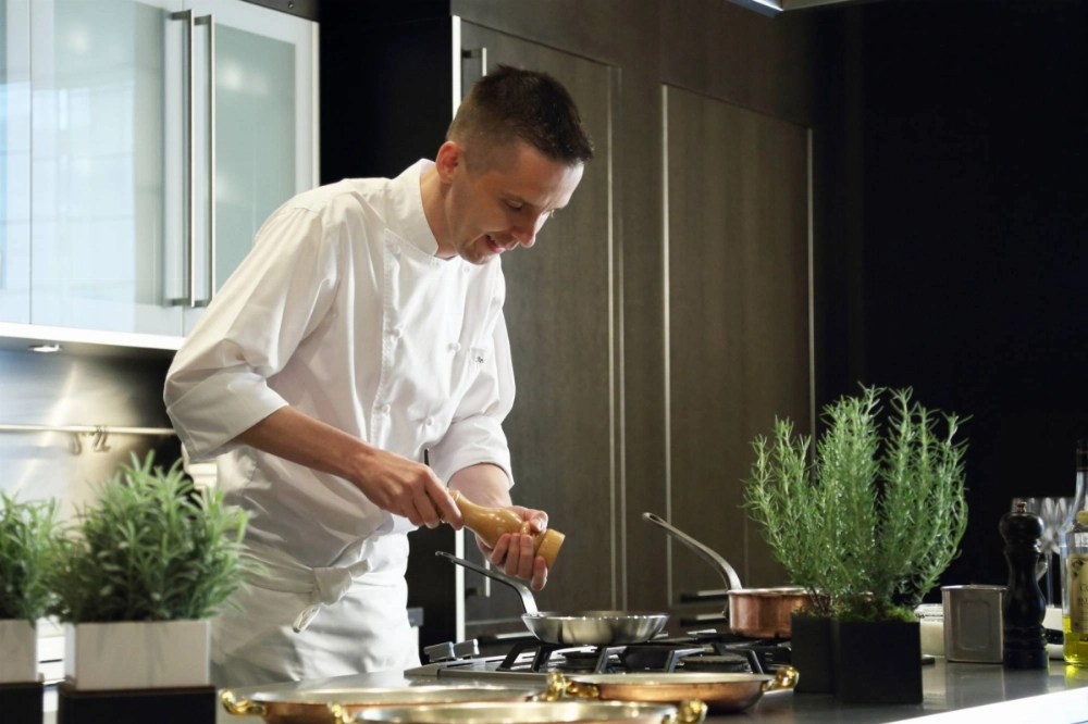 When it comes to a career in cuisine, chef Andreas Fuchs thinks newcomers will know within three months whether they want to commit to it or not. When it comes to a career in cuisine, chef Andreas Fuchs thinks newcomers will know within three months whether they want to commit to it or not.