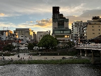 Separating Kyoto's eastern districts from its more central neighborhoods, the Kamo River is an unmissable landmark for first-time visitors to Japan's ancient capital. | SHAWN B. SWINGER