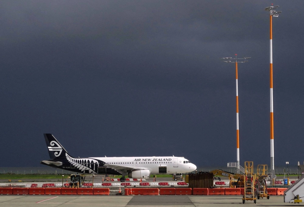 An Air New Zealand Airbus A320 plane sits on the tarmac of Auckland Airport in New Zealand in 2017. In the country, around 65% of flights across its some 26 million square kilometers of airspace use shortcuts where possible. An Air New Zealand Airbus A320 plane sits on the tarmac of Auckland Airport in New Zealand in 2017. In the country, around 65% of flights across its some 26 million square kilometers of airspace use shortcuts where possible.
