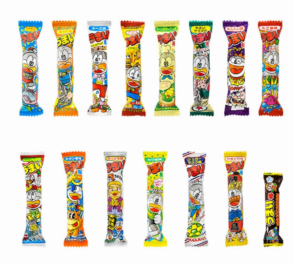 Prices for Umaibo sticks will be raised to ¥15 from current ¥12 starting October. Prices for Umaibo sticks will be raised to ¥15 from current ¥12 starting October.