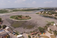 The Champayan Lagoon in Altamira, Tamaulipas, Mexico. A new report finds that nearly 3 billion people and more than half of the world’s food production are in areas experiencing a worsening water shortage. | Bloomberg