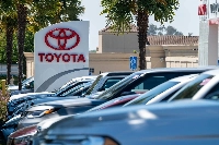Toyota's worldwide production fell for an eighth straight month in September, as both sales and output declined in its two biggest markets, the United States and China. | Bloomberg