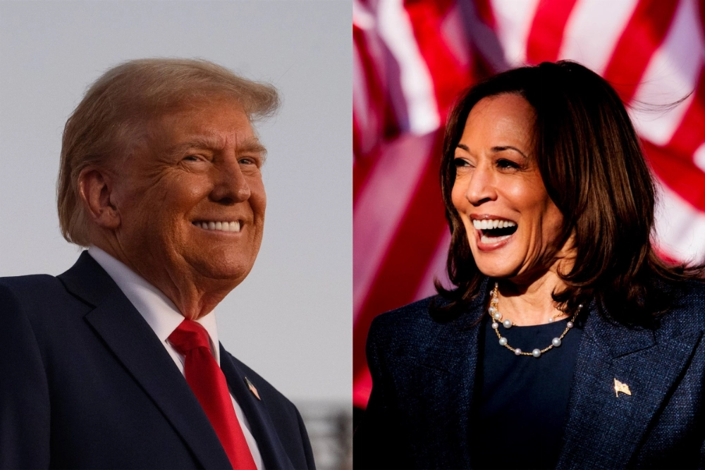Donald Trump and Kamala Harris concluded their presidential campaigns on Monday with closing arguments that mirrored, in tone and in substance, the competing visions they have offered a deeply divided nation.  Donald Trump and Kamala Harris concluded their presidential campaigns on Monday with closing arguments that mirrored, in tone and in substance, the competing visions they have offered a deeply divided nation.