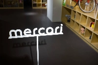 Mercari signage at the company's office in Tokyo in September 2020. | Bloomberg