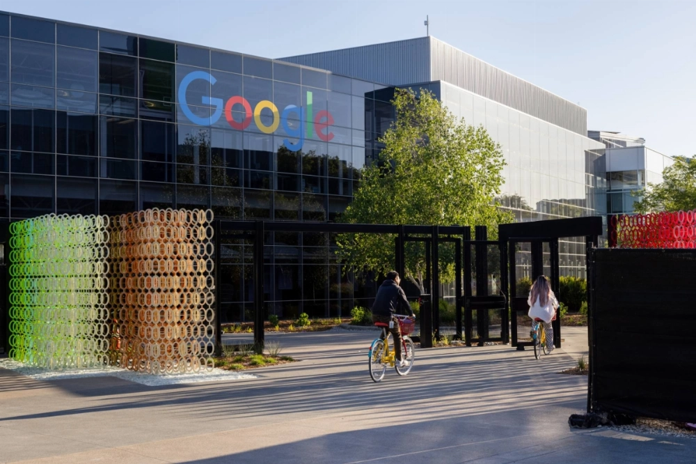 The Google campus in Mountain View, California, on May 2 The Google campus in Mountain View, California, on May 2