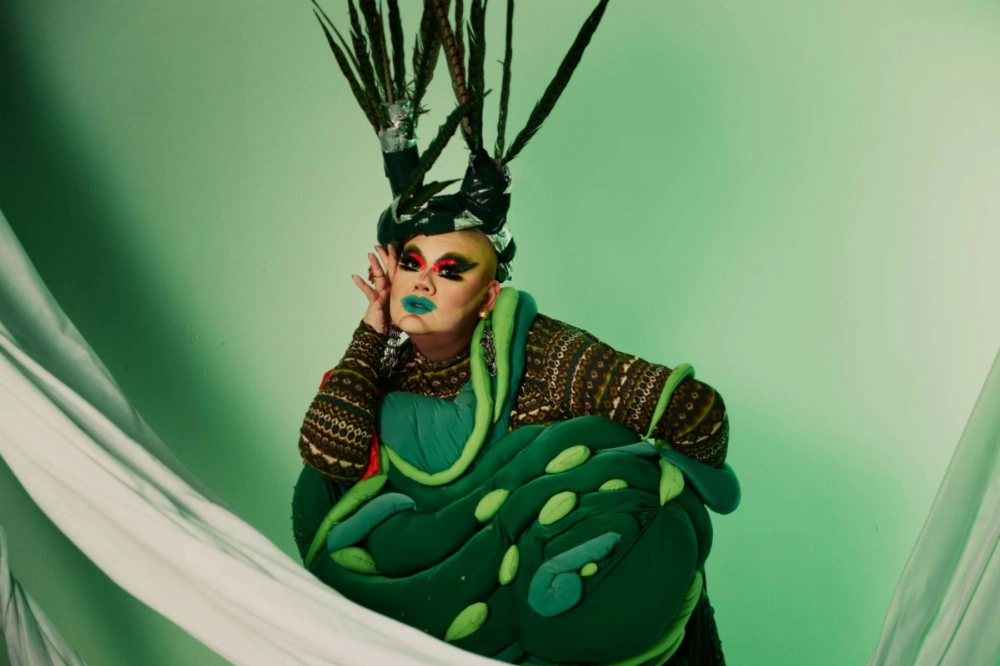 Drag queen Becca D’Bus plays Dido, the forlorn queen of Carthage, in a drag version of “Dido and Aeneas." Drag queen Becca D’Bus plays Dido, the forlorn queen of Carthage, in a drag version of “Dido and Aeneas."