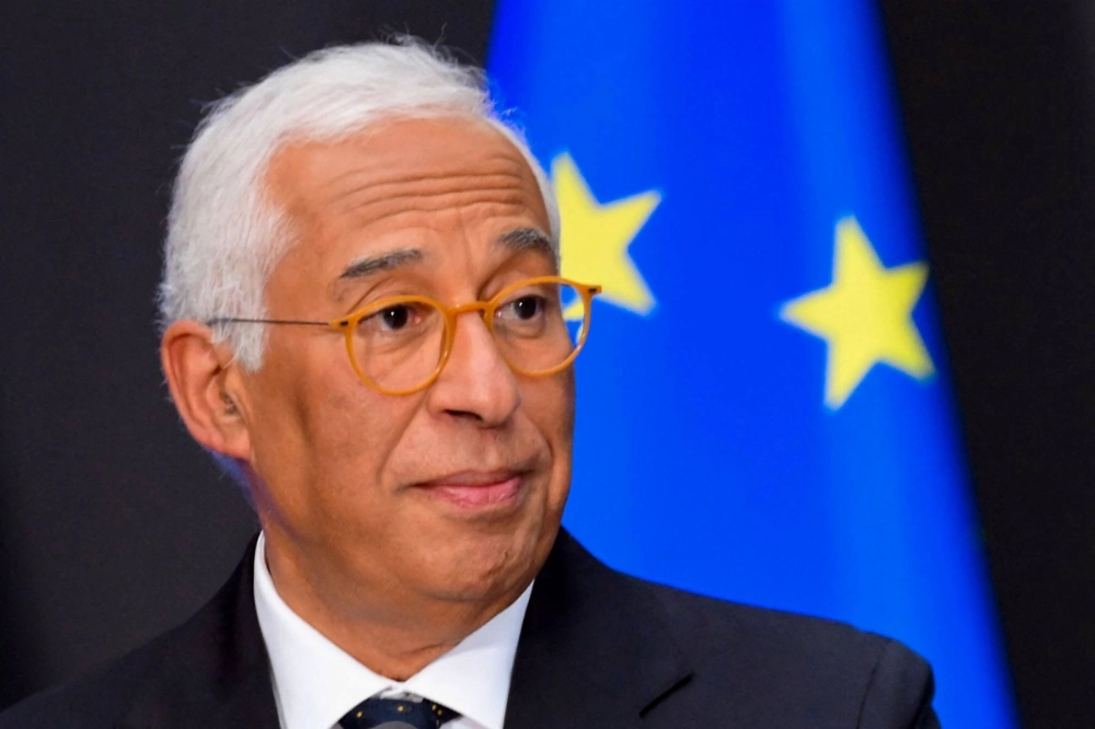 European Council President Antonio Costa looks on as he attends a handover ceremony at the European Council in Brussels on Friday. European Council President Antonio Costa looks on as he attends a handover ceremony at the European Council in Brussels on Friday.