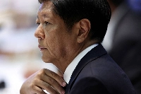 Philippines President Ferdinand Marcos Jr. attends the ASEAN-U.S. summit in Vientiane, Laos, in October. | REUTERS