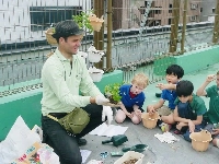 Walsh has shared his love for urban farming with international schools across Tokyo, hoping to inspire the next generation of urban farmers. | Courtesy of Jon Walsh