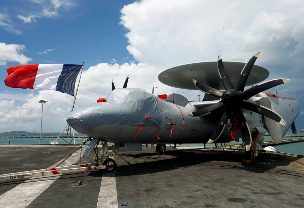 The French Navy's Charles de Gaulle aircraft carrier makes a port call in Singapore in May 2019. European governments were once reluctant to show their flags in ways that suggested a challenge to China, but recent joint exercises in the Indo-Pacific highlight support for the regional status quo. The French Navy's Charles de Gaulle aircraft carrier makes a port call in Singapore in May 2019. European governments were once reluctant to show their flags in ways that suggested a challenge to China, but recent joint exercises in the Indo-Pacific highlight support for the regional status quo.