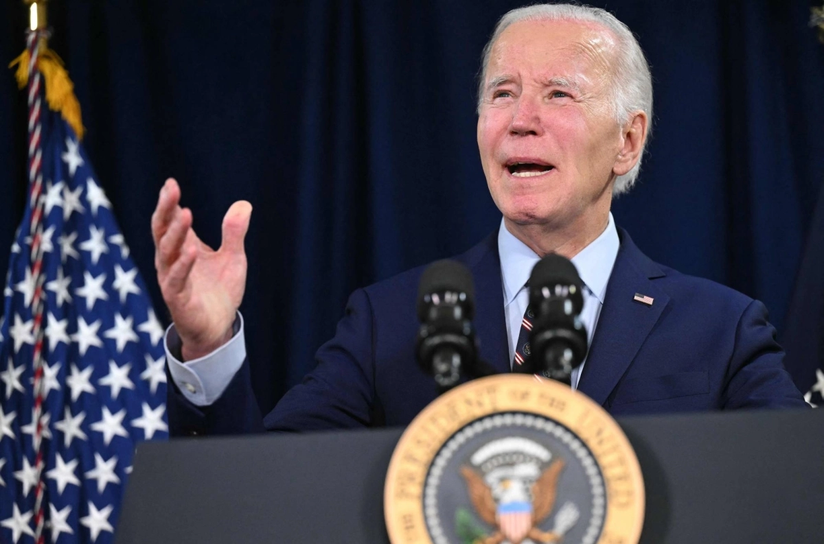 U.S. President Joe Biden delivers remarks in St. Croix, U.S. Virgin Islands on the passing of former President Jimmy Carter on Sunday. U.S. President Joe Biden delivers remarks in St. Croix, U.S. Virgin Islands on the passing of former President Jimmy Carter on Sunday.