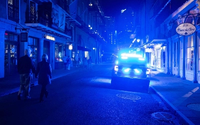 New Orleans' French Quarter following an early-morning attack on Jan. 1 New Orleans' French Quarter following an early-morning attack on Jan. 1