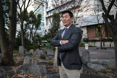 International Gymnastics Federation chief Morinari Watanabe in Tokyo on Thursday International Gymnastics Federation chief Morinari Watanabe in Tokyo on Thursday