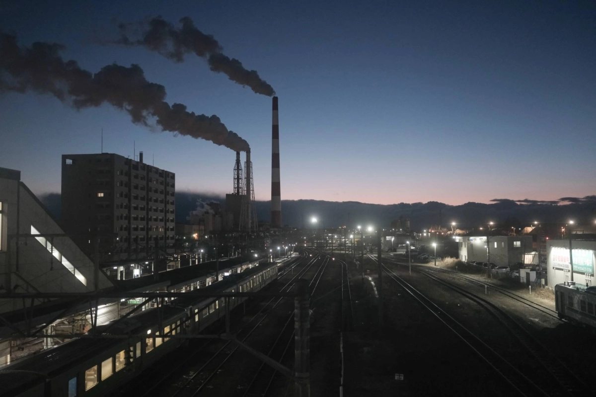 Pulp factory chimneys in Tomakomai, Hokkaido.  The government and industry hope CCS will allow CO2-generating activities that are seen as economically vital to continue operating even as the country works to achieve net-zero emissions by 2050. Pulp factory chimneys in Tomakomai, Hokkaido.  The government and industry hope CCS will allow CO2-generating activities that are seen as economically vital to continue operating even as the country works to achieve net-zero emissions by 2050.