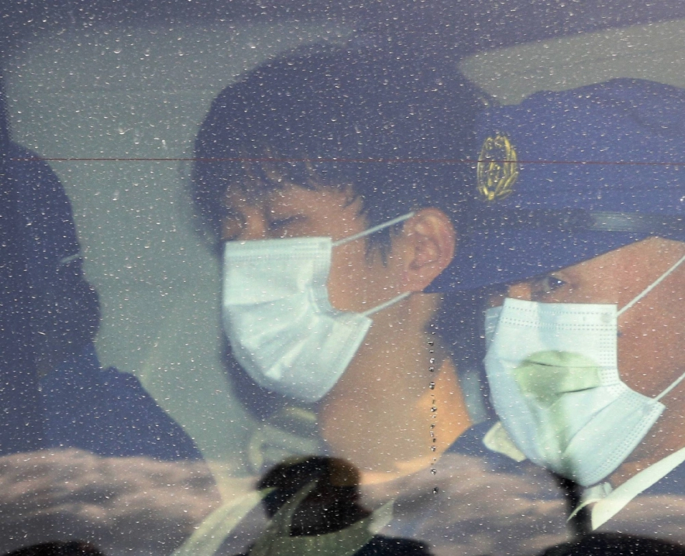 Ryuji Kimura, 25, is accused of attempted murder along with other charges for throwing an explosive at then-Prime Minister Fumio Kishida moments before he was to give a speech in Wakayama in April 2023.  Ryuji Kimura, 25, is accused of attempted murder along with other charges for throwing an explosive at then-Prime Minister Fumio Kishida moments before he was to give a speech in Wakayama in April 2023.