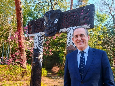 New Zealand Ambassador to Japan Hamish Cooper says his country and Tokyo are close to inking a key intelligence-sharing agreement that will further reinforce growing security and defense ties. New Zealand Ambassador to Japan Hamish Cooper says his country and Tokyo are close to inking a key intelligence-sharing agreement that will further reinforce growing security and defense ties.