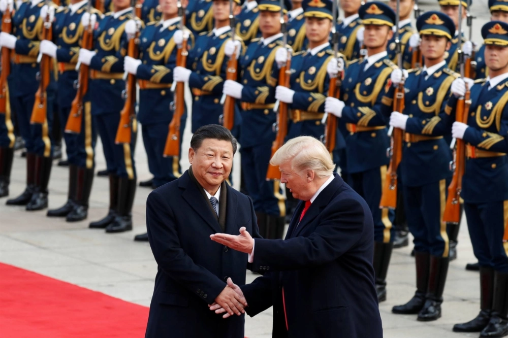 U.S. President Donald Trump with Chinese President Xi Jinping in Beijing in November 2017. For Xi, the concerns about Trump provide an opportunity to thwart a broader convergence between America and its allies. U.S. President Donald Trump with Chinese President Xi Jinping in Beijing in November 2017. For Xi, the concerns about Trump provide an opportunity to thwart a broader convergence between America and its allies.