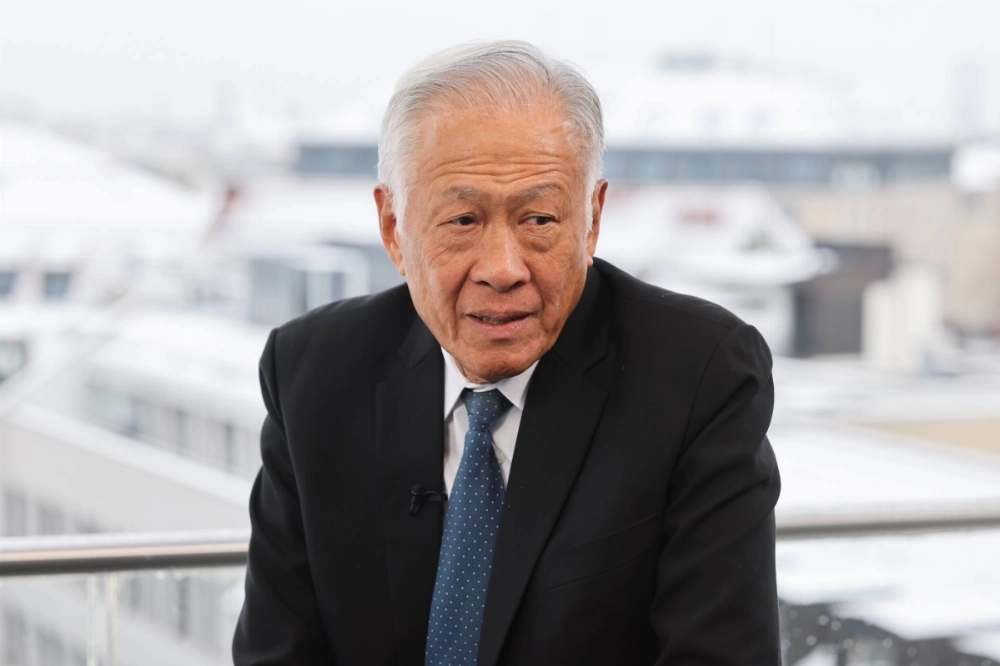 According to a prepared text of Singaporean Defense Minister Ng Eng Hen's remarks posted on a government website over the weekend, the image of the U.S. "has changed from liberator to great disruptor to a landlord seeking rent." According to a prepared text of Singaporean Defense Minister Ng Eng Hen's remarks posted on a government website over the weekend, the image of the U.S. "has changed from liberator to great disruptor to a landlord seeking rent."