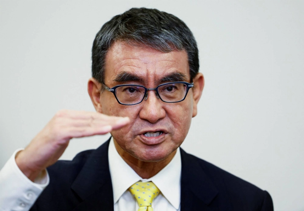 Former digital minister Taro Kono has long counted reform of social security and pensions among his pet policies. Former digital minister Taro Kono has long counted reform of social security and pensions among his pet policies.