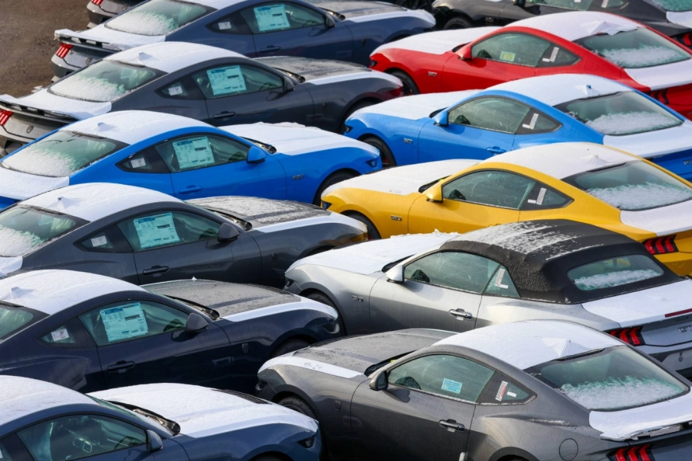Newly manufactured cars ready for shipping. U.S. President Donald Trump said he is likely to impose new 25% tariffs on imported cars, semiconductors and pharmaceuticals in the coming months. Newly manufactured cars ready for shipping. U.S. President Donald Trump said he is likely to impose new 25% tariffs on imported cars, semiconductors and pharmaceuticals in the coming months.