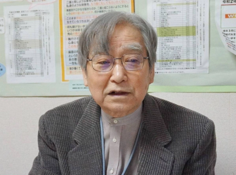 Shinsuke Kimura, head of the Recovery Support Center, talks about the group's activities during an interview in Tokyo last week. Shinsuke Kimura, head of the Recovery Support Center, talks about the group's activities during an interview in Tokyo last week.