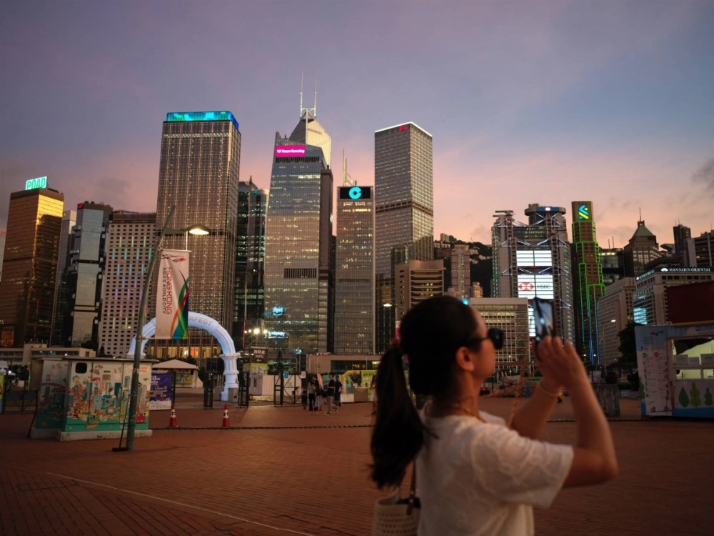 Hong Kong’s growth outlook was cut by economists for the last two quarters of the year. Hong Kong’s growth outlook was cut by economists for the last two quarters of the year.