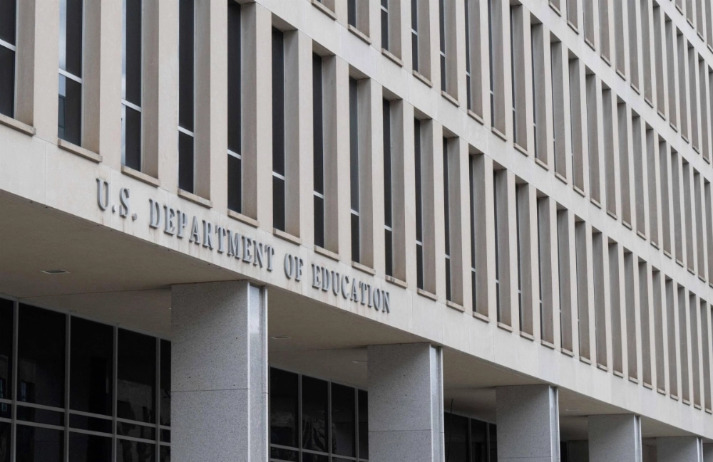 The U.S. Department of Education in Washington on March 6 The U.S. Department of Education in Washington on March 6
