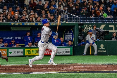 Cubs infielder Matt Shaw drove in two runs in his team's win over the Giants on Sunday. Cubs infielder Matt Shaw drove in two runs in his team's win over the Giants on Sunday.