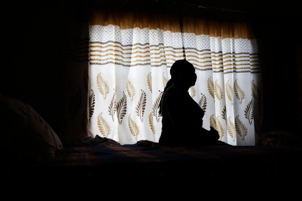 Elsie, a 45 year-old aid worker, who uses a pseudonym to protect her anonymity, used to spend her days wandering the narrow streets of Msogwaba township, near the South African city of Mbombela, to visit hundreds of children living with HIV.  Elsie, a 45 year-old aid worker, who uses a pseudonym to protect her anonymity, used to spend her days wandering the narrow streets of Msogwaba township, near the South African city of Mbombela, to visit hundreds of children living with HIV.