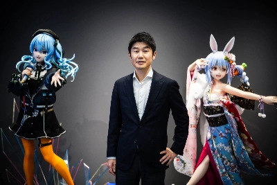 Motoaki Tanigo, whom fans affectionately refer to as “Yagoo,” is the CEO and founder of tech company Cover Corporation, which runs Hololive, an industry-leading virtual YouTuber talent agency. Motoaki Tanigo, whom fans affectionately refer to as “Yagoo,” is the CEO and founder of tech company Cover Corporation, which runs Hololive, an industry-leading virtual YouTuber talent agency.