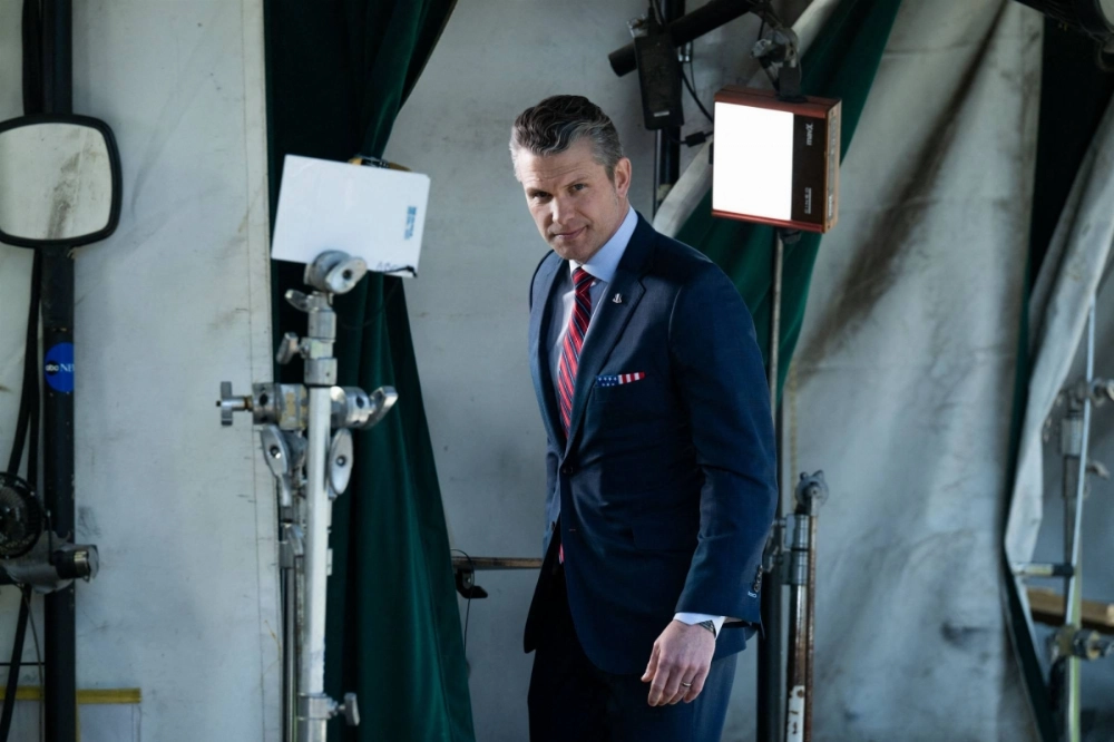 U.S. Defense Secretary Pete Hegseth in Washington on Friday U.S. Defense Secretary Pete Hegseth in Washington on Friday