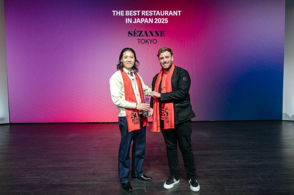At No. 4, three-Michelin-starred Sezanne took home the title of best restaurant in Japan in this year's Asia's 50 Best Restaurants rankings. At No. 4, three-Michelin-starred Sezanne took home the title of best restaurant in Japan in this year's Asia's 50 Best Restaurants rankings.
