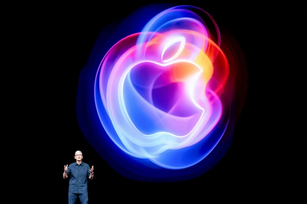 Tim Cook, chief executive officer of Apple, speaks during an event at the company’s campus. Tim Cook, chief executive officer of Apple, speaks during an event at the company’s campus.