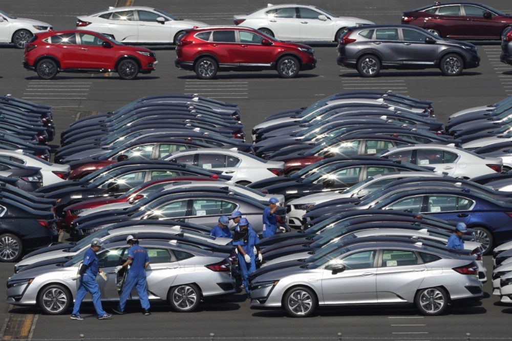 Factory output in February marked the fastest gain since March last year thanks to strong demand before the U.S. implements new tariffs on autos and auto parts. Factory output in February marked the fastest gain since March last year thanks to strong demand before the U.S. implements new tariffs on autos and auto parts.