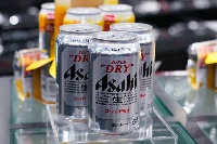 Prices of over 4,000 food and beverage products, including the Asahi Super Dry beer, will increase in April. | Bloomberg