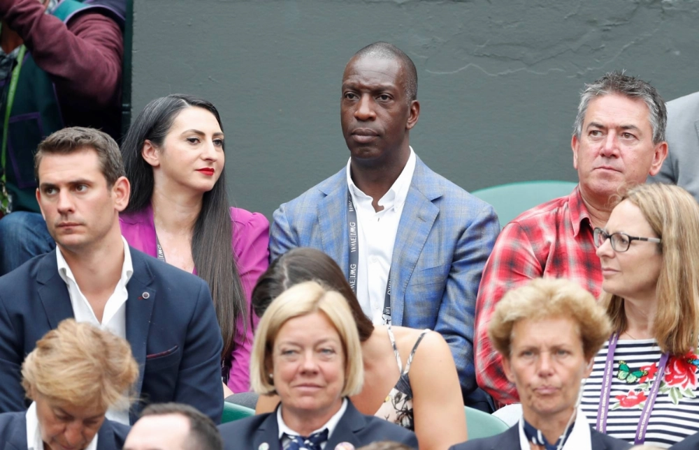 Michael Johnson (center) believes Grand Slam Track will be a landmark moment for track and field. Michael Johnson (center) believes Grand Slam Track will be a landmark moment for track and field.