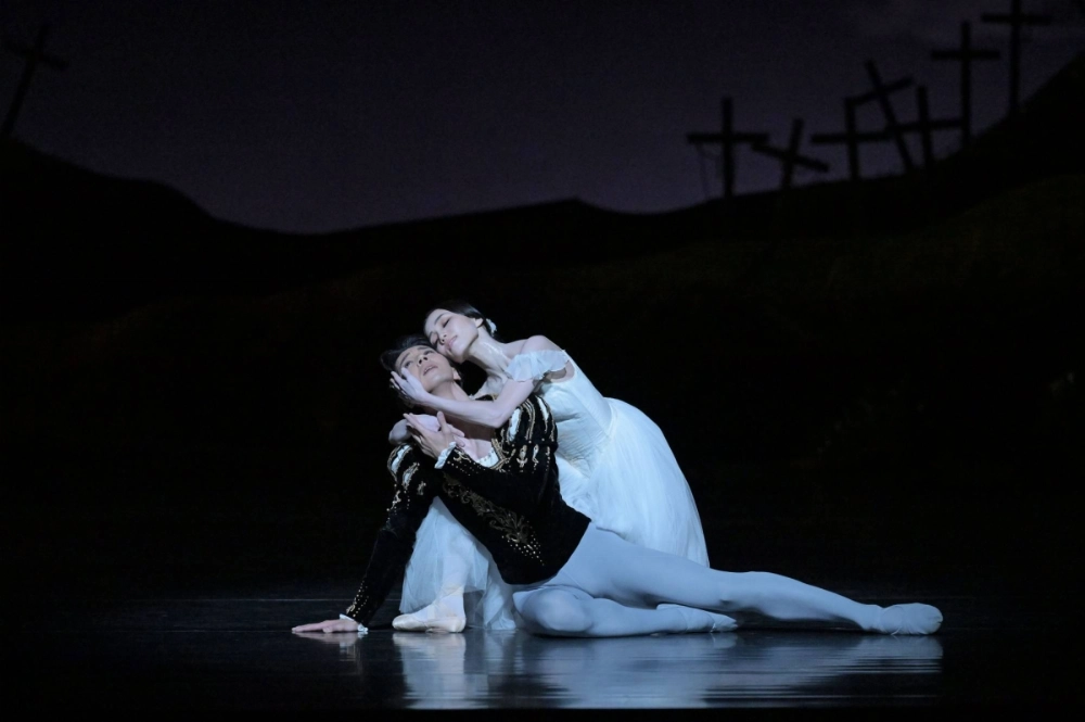 "Giselle” is a ballet telling the story of a peasant girl that dies from a broken heart and the supernatural revenge and haunting that follow. "Giselle” is a ballet telling the story of a peasant girl that dies from a broken heart and the supernatural revenge and haunting that follow.