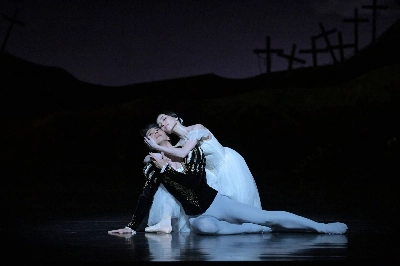 "Giselle” is a ballet telling the story of a peasant girl that dies from a broken heart and the supernatural revenge and haunting that follow. "Giselle” is a ballet telling the story of a peasant girl that dies from a broken heart and the supernatural revenge and haunting that follow.