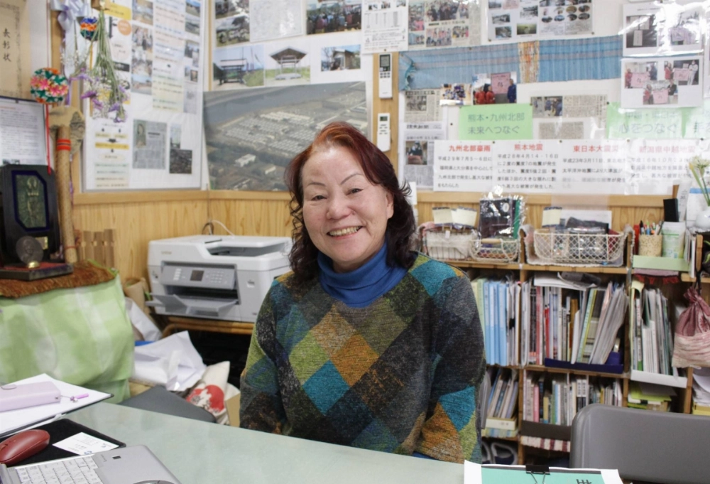 Shizuyo Yoshimura, who survived the 2016 Kumamoto earthquakes, has spent nearly a decade recounting her time at a local evacuation center to pass on lessons to future generations. Shizuyo Yoshimura, who survived the 2016 Kumamoto earthquakes, has spent nearly a decade recounting her time at a local evacuation center to pass on lessons to future generations.