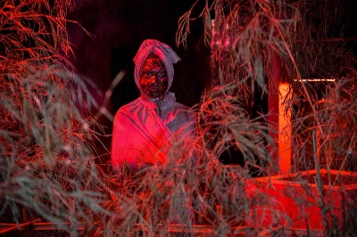 An actor portrays a "pocong," a ghost widely known in Indonesia, at a horror entertainment venue at a mall in Jakarta. The pocong is just one of the monsters that features in massively popular Indonesian horror movies.  An actor portrays a "pocong," a ghost widely known in Indonesia, at a horror entertainment venue at a mall in Jakarta. The pocong is just one of the monsters that features in massively popular Indonesian horror movies.