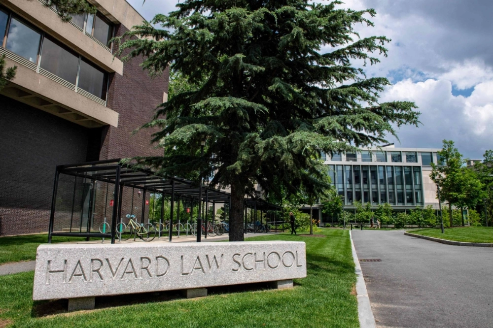 The entrance to Harvard Law School in 2023. Harvard sued U.S. President Donald Trump's administration on Monday in a sharp escalation of the fight between the prestigious university and the Republican, who has threatened its funding and sought to impose outside political supervision. The entrance to Harvard Law School in 2023. Harvard sued U.S. President Donald Trump's administration on Monday in a sharp escalation of the fight between the prestigious university and the Republican, who has threatened its funding and sought to impose outside political supervision.