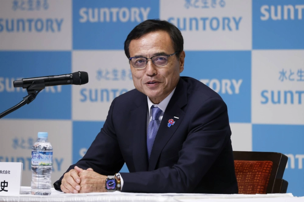 Takeshi Niinami, chairman and CEO of Suntory, says U.S. President Donald Trump’s tariffs are "really killing the appetite from the world” for investment in the U.S. Takeshi Niinami, chairman and CEO of Suntory, says U.S. President Donald Trump’s tariffs are "really killing the appetite from the world” for investment in the U.S.
