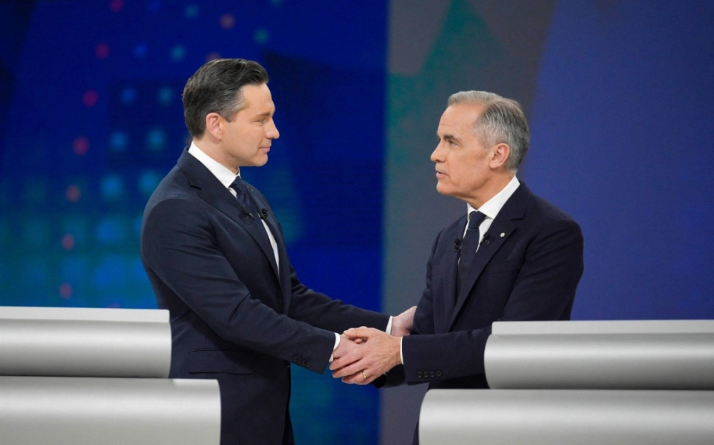 Canada’s April 28 election presents a stark choice between globalist technocrat Mark Carney (right) and populist veteran Pierre Poilievre, with the outcome likely to shape not only domestic renewal but the country’s relevance in the world. Canada’s April 28 election presents a stark choice between globalist technocrat Mark Carney (right) and populist veteran Pierre Poilievre, with the outcome likely to shape not only domestic renewal but the country’s relevance in the world.