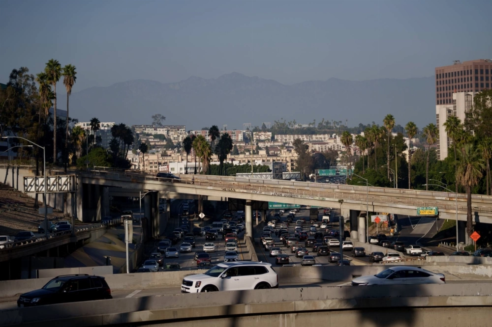 Vehicles travel along the 110 freeway in downtown Los Angeles. California's GDP has overtaken Japan's to become the world's fourth largest economy, according to the U.S. state. Vehicles travel along the 110 freeway in downtown Los Angeles. California's GDP has overtaken Japan's to become the world's fourth largest economy, according to the U.S. state.