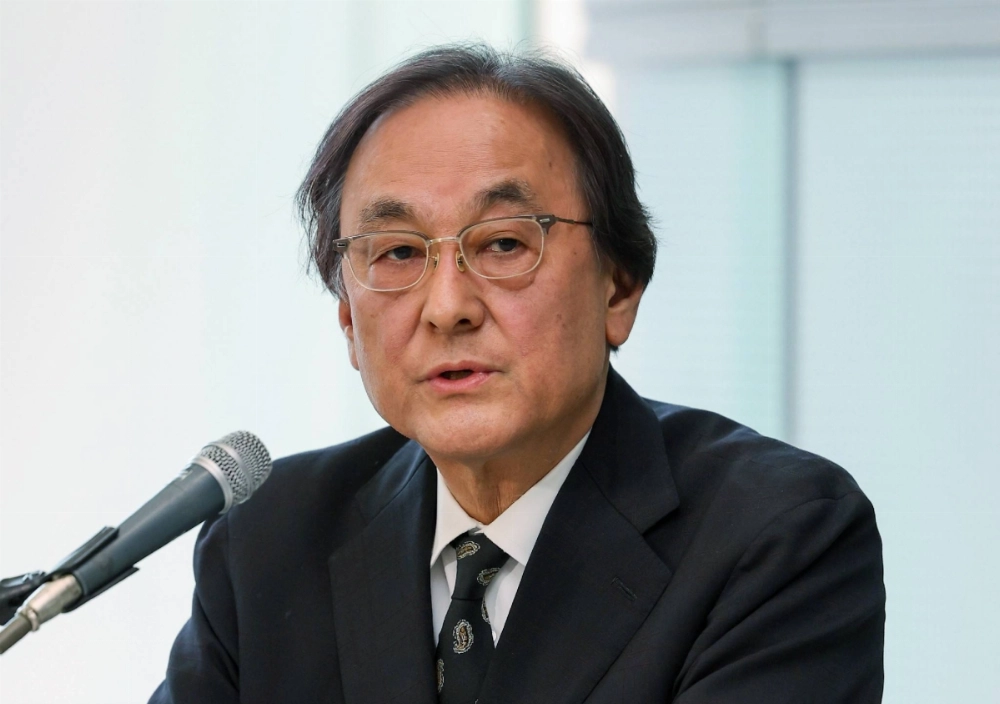 Fuji Media Holdings President Osamu Kanemitsu is set to step down from his post at a general shareholders meeting in June. Fuji Media Holdings President Osamu Kanemitsu is set to step down from his post at a general shareholders meeting in June.