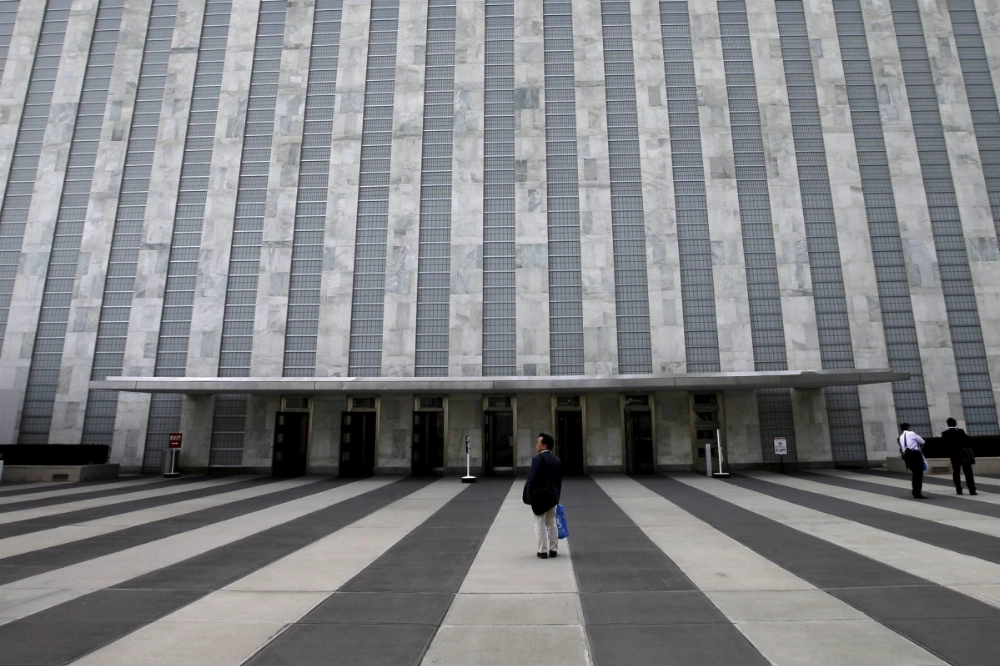 The United Nations General Assembly Building in New York in 2015. An internal U.N. document shows the U.S. is opposing draft reforms of the world's financial system intended to help developing countries. The United Nations General Assembly Building in New York in 2015. An internal U.N. document shows the U.S. is opposing draft reforms of the world's financial system intended to help developing countries.